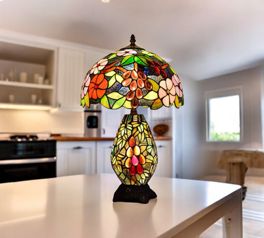 CDH 12" Tiffany Table Lamp (12059B)