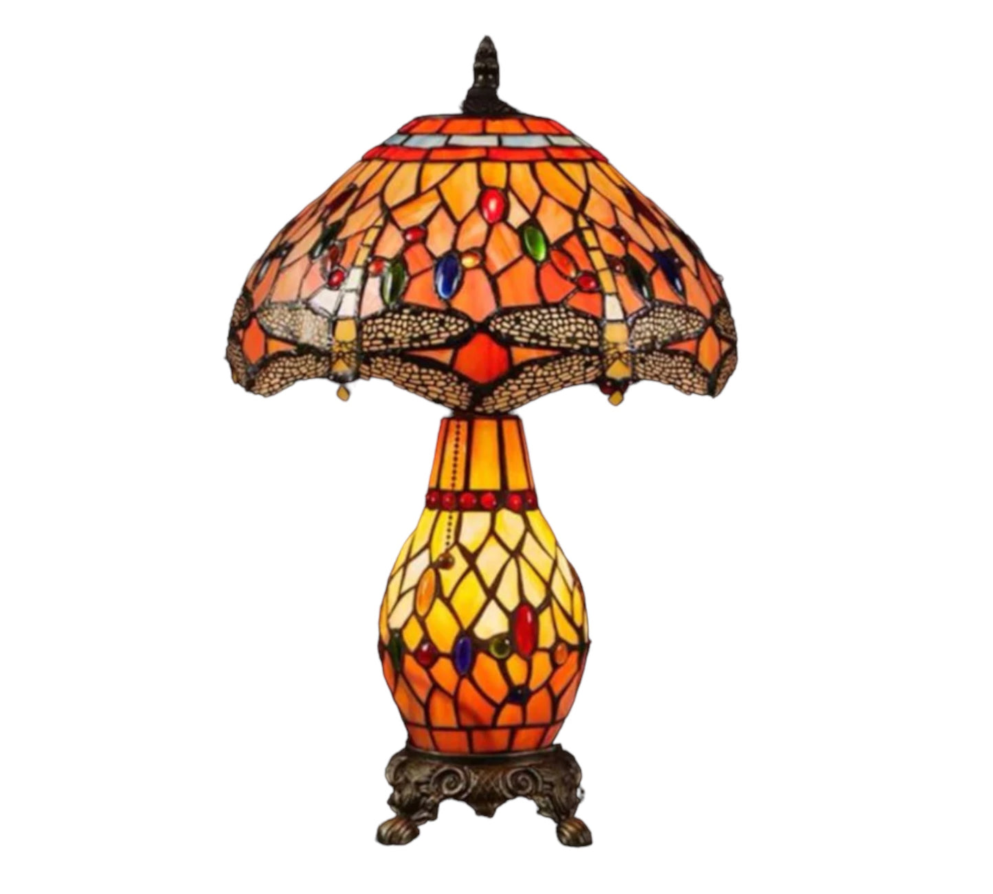 CDH 12" Tiffany Table Lamp (12076)