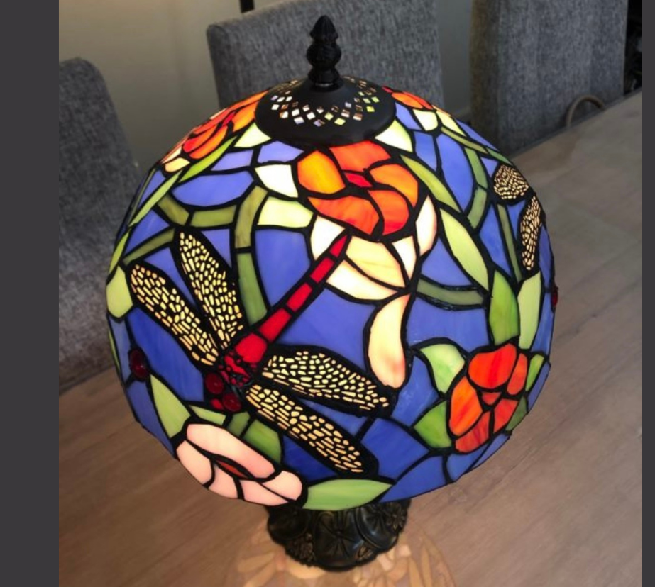 CDH 12" Tiffany Pendant Lamp 30cm shade (12716C)