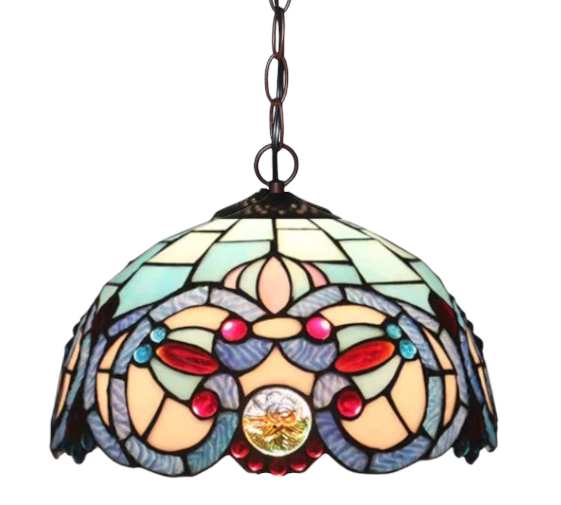 CDH 12" Tiffany Pendant Lamp 30cm shade (12089C)