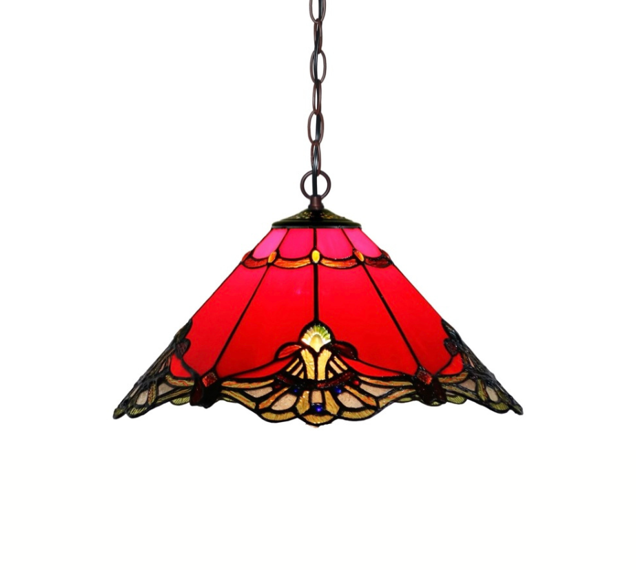 CDH 12" Tiffany Pendant Lamp 30cm shade (12001R_C)