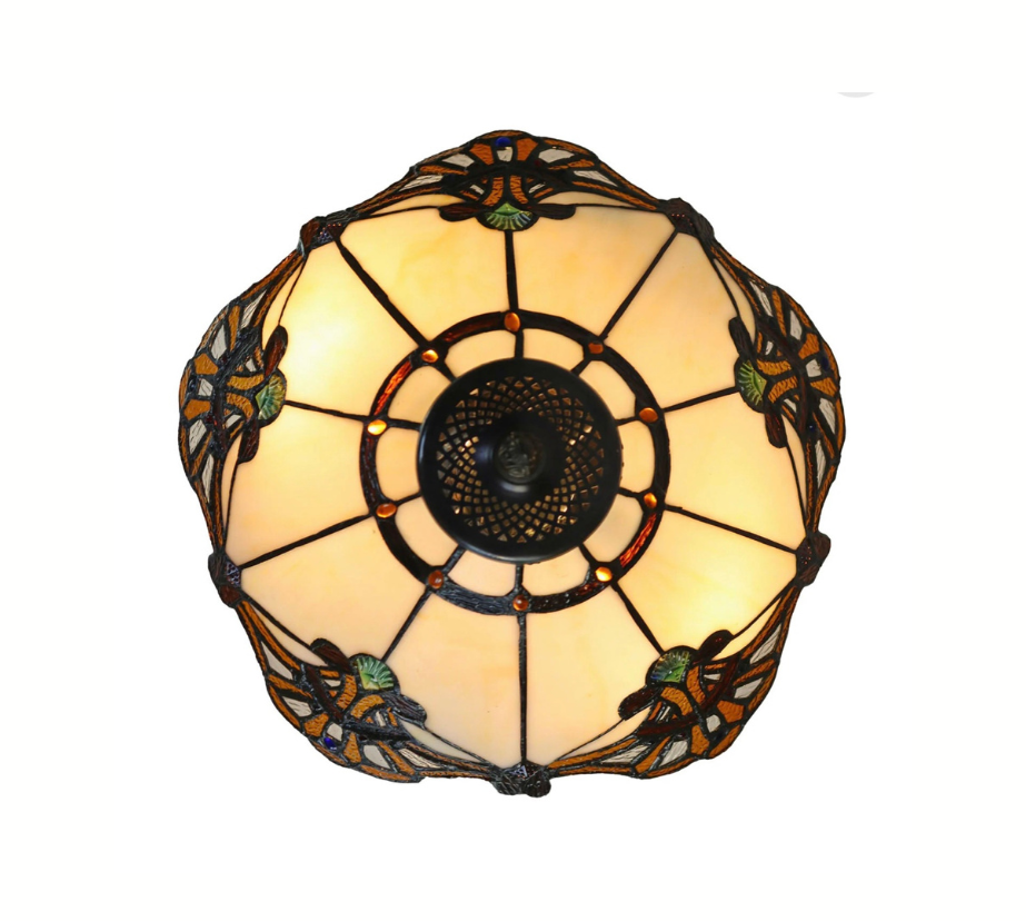 CDH 12" Tiffany Pendant Lamp 30cm shade (12001W_C)