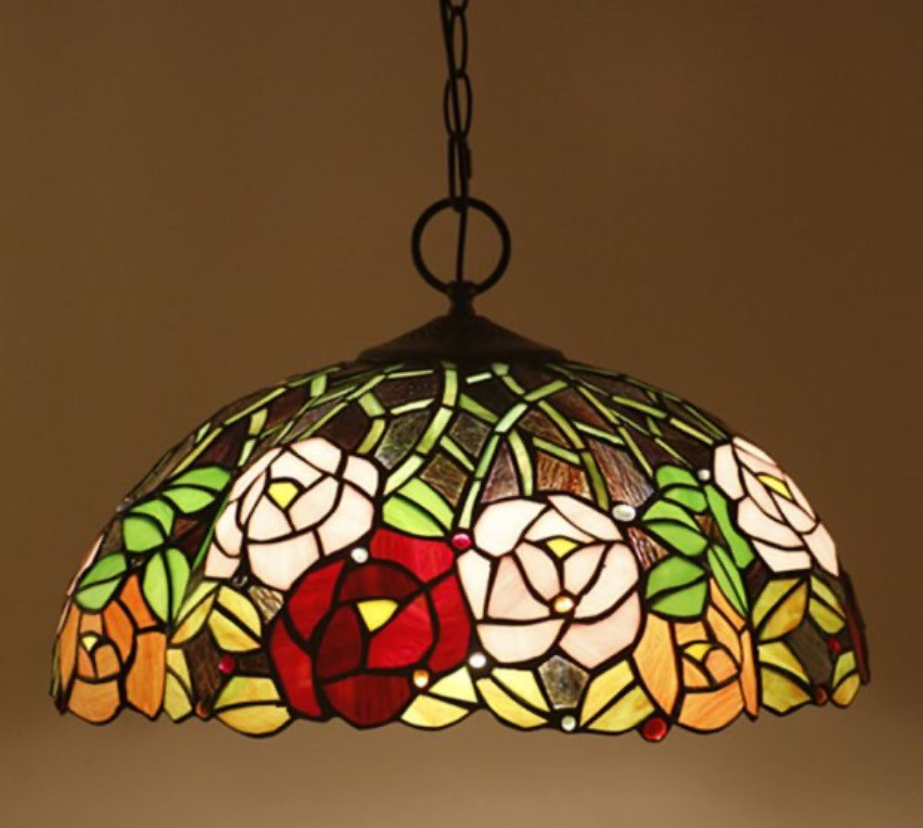 CDH 16" Tiffany Pendant Lamp 40cm shade (16078C)