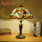 CDH 16" Tiffany Table Lamp 40cm Shade (15002)