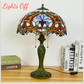 CDH 16" Tiffany Table Lamp 40cm Shade (15003)