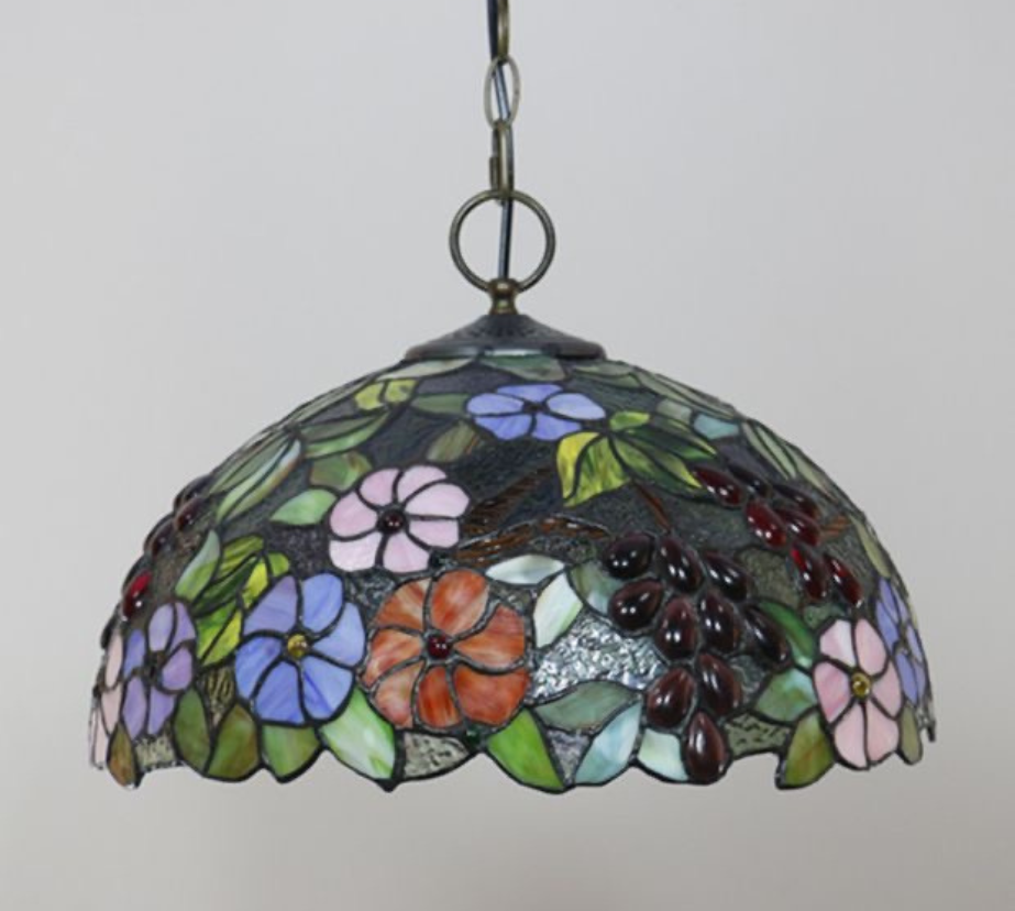 CDH 12" Tiffany Pendant Lamp 30cm shade (12083C)