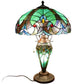 CDH 18" XLARGE Tiffany Mother-Daughter Vase Lamp 46cm Shade (15065)
