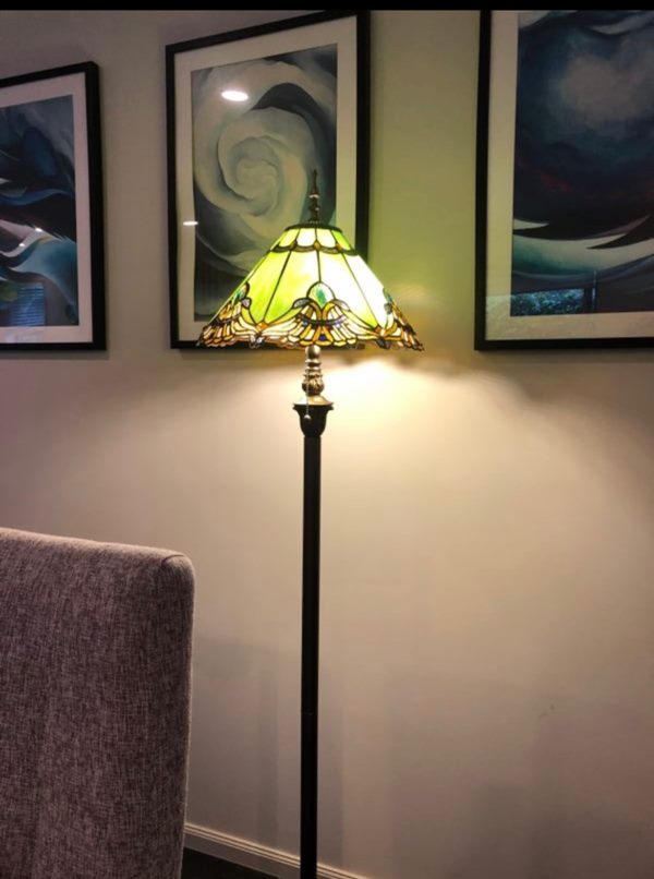 CDH Tiffany Floor Lamp (16001) 16" 40CM Shade