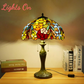 CDH 16" Tiffany Table Lamp 40cm Shade (15016)