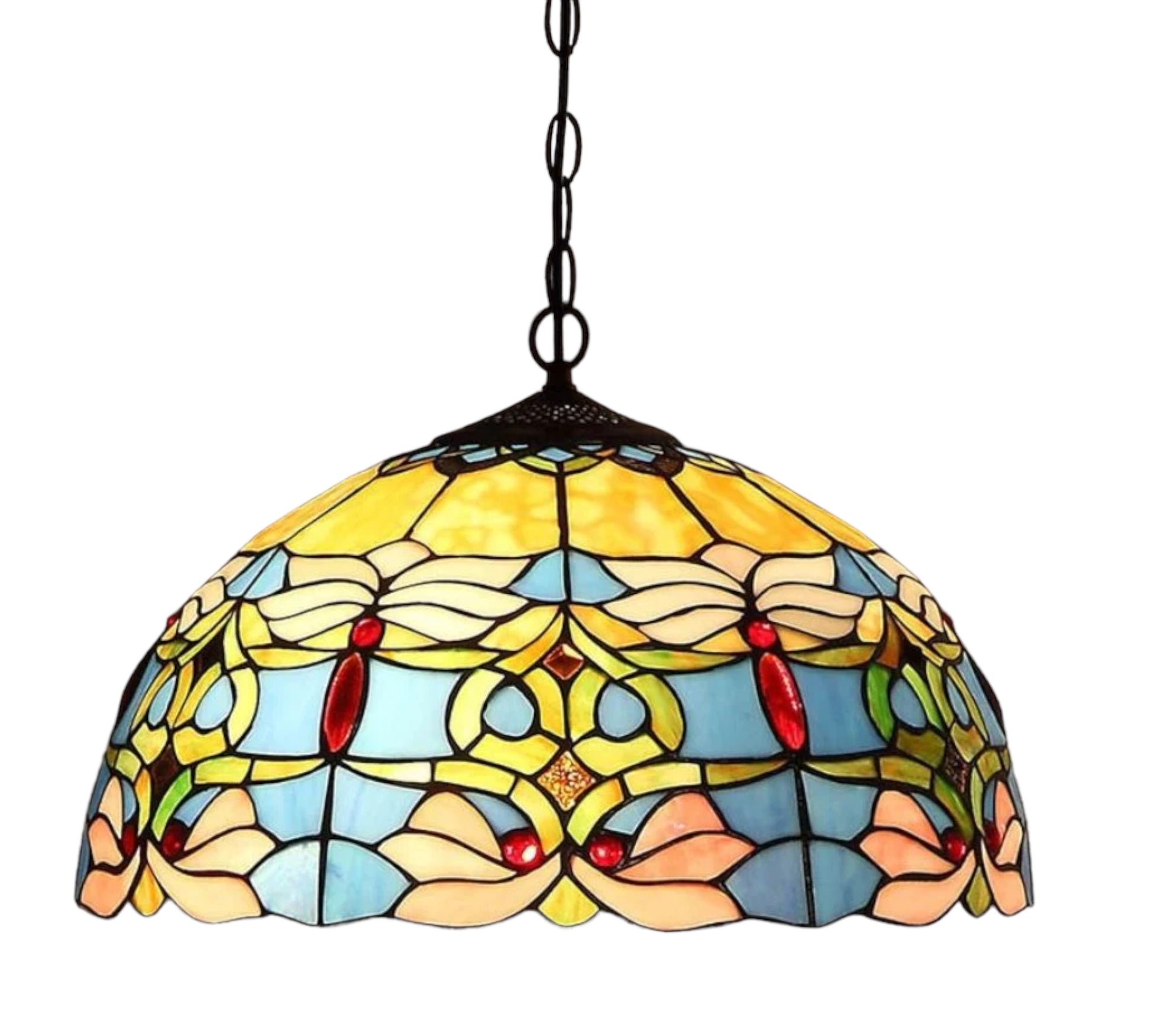 CDH 16" Tiffany Pendant Lamp 40cm shade (16016C)