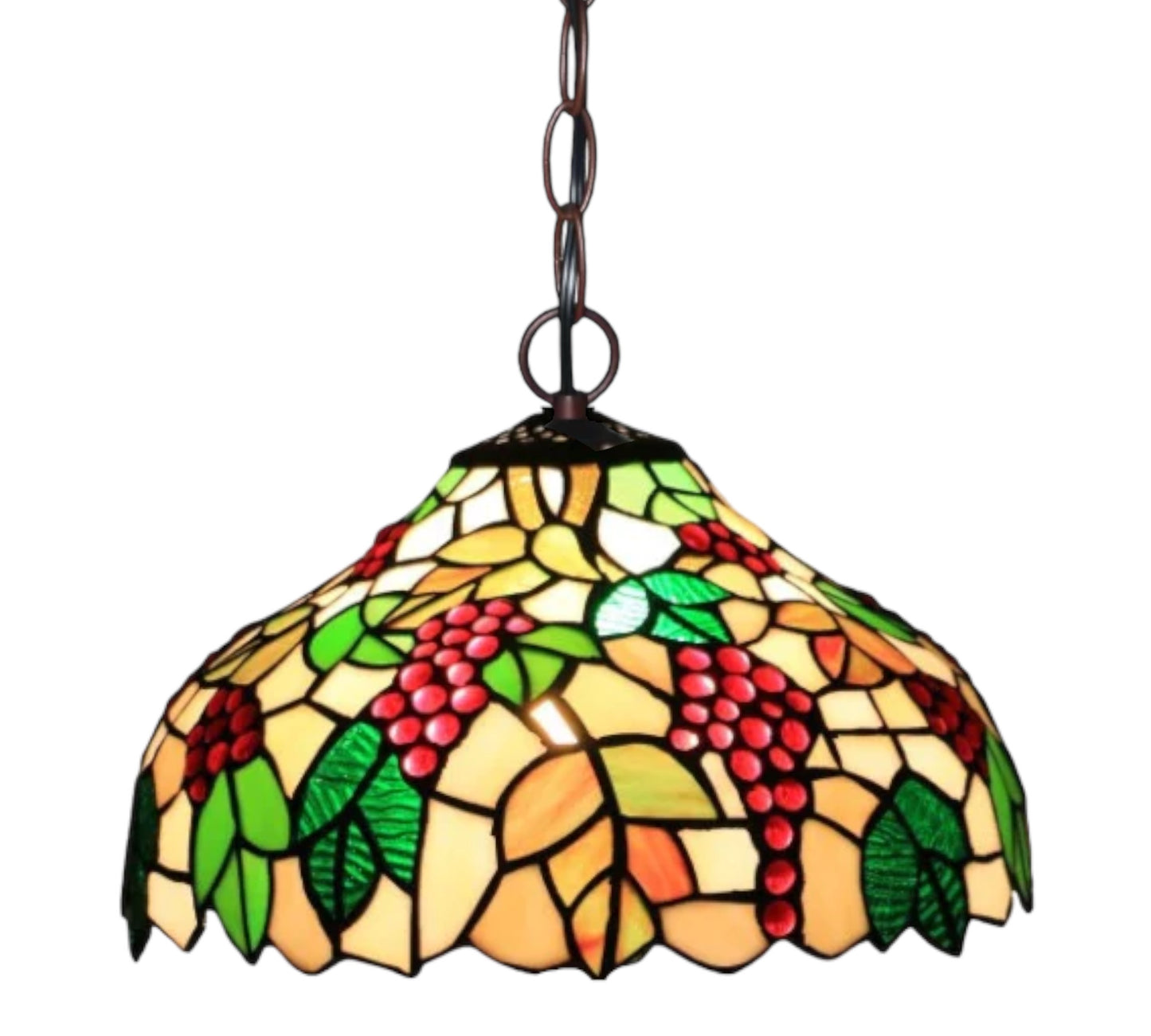 CDH 12" Tiffany Pendant Lamp 30cm shade (12095C)