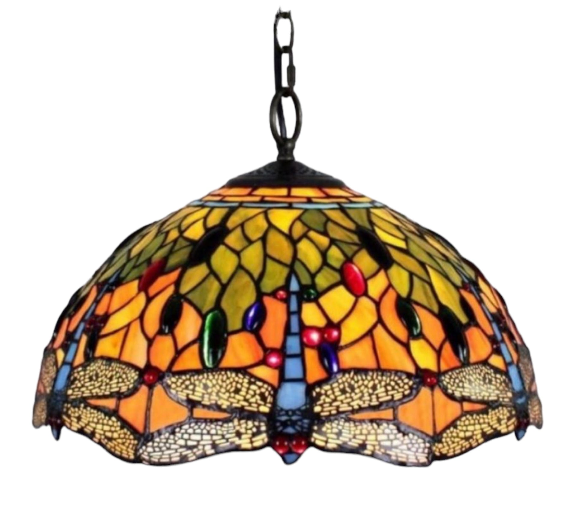 CDH 16" Tiffany Pendant Lamp 40cm shade (16034C)