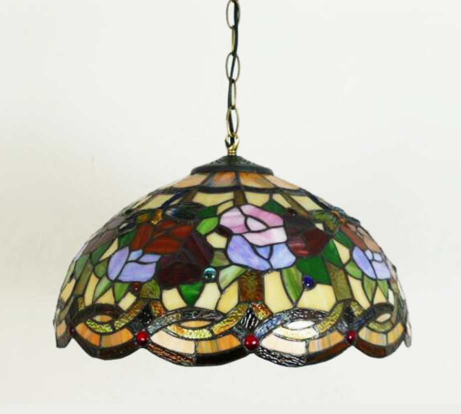CDH 16" Tiffany Pendant Lamp 40cm shade (16072)