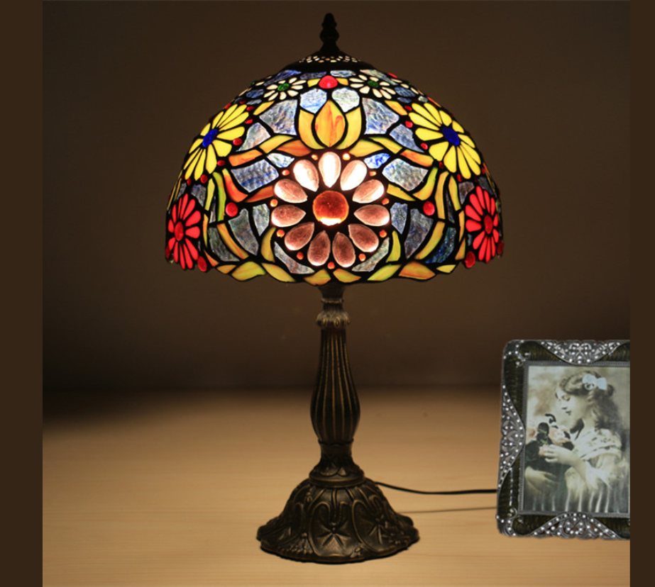 CDH 12" Tiffany Table Lamp (12096)