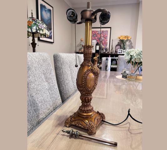 CDH Tiffany Table Lamp base 58cm high (Lamp parts) - Brand new