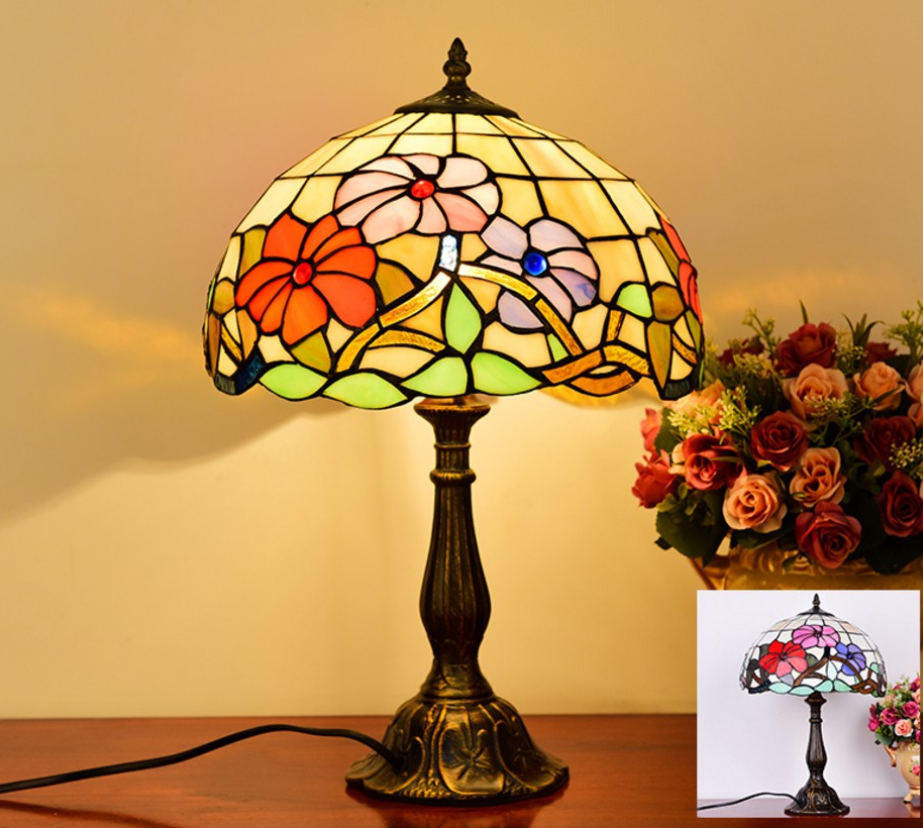 CDH 12" Tiffany Table Lamp (11002)