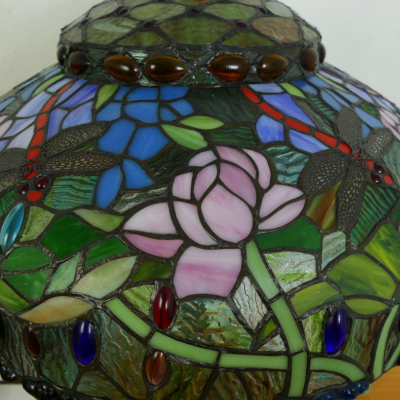 CDH 18" XLARGE Tiffany Table Lamp 46cm Shade (19003T)