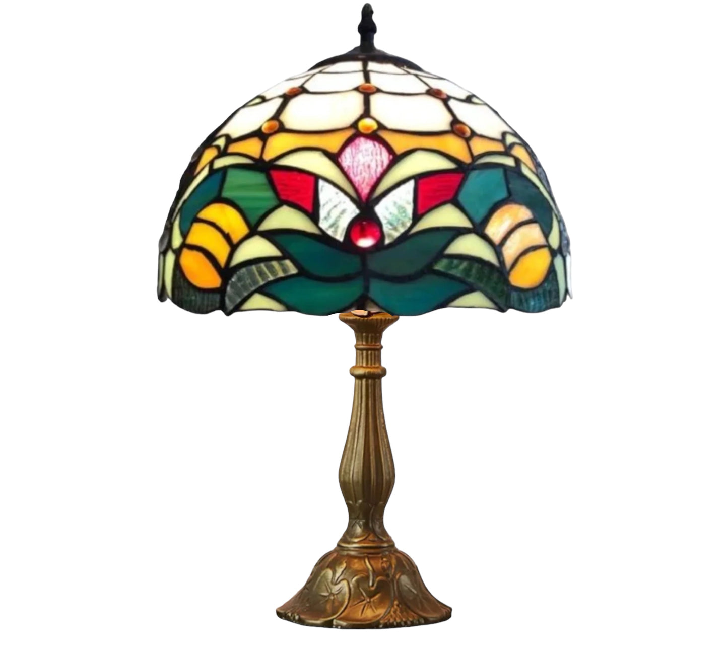 CDH 12" Tiffany Table Lamp (12718)
