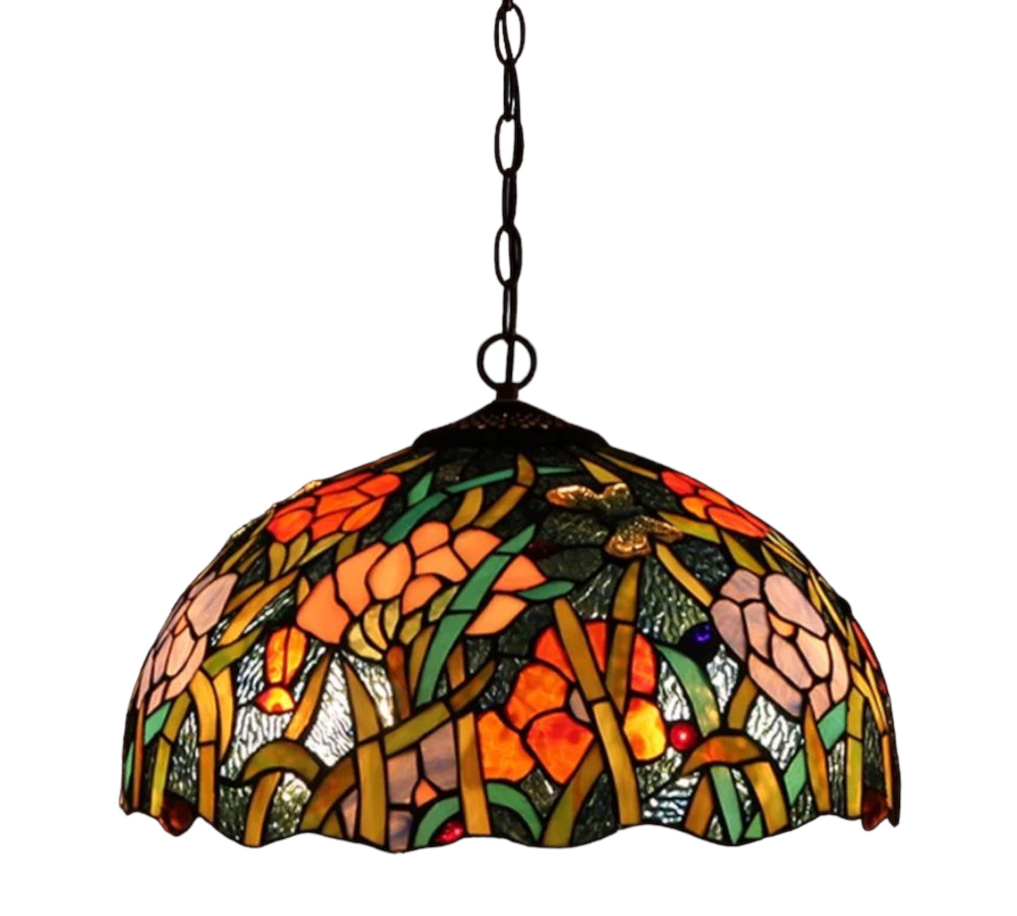 CDH 16" Tiffany Pendant Lamp 40cm shade (16073C)