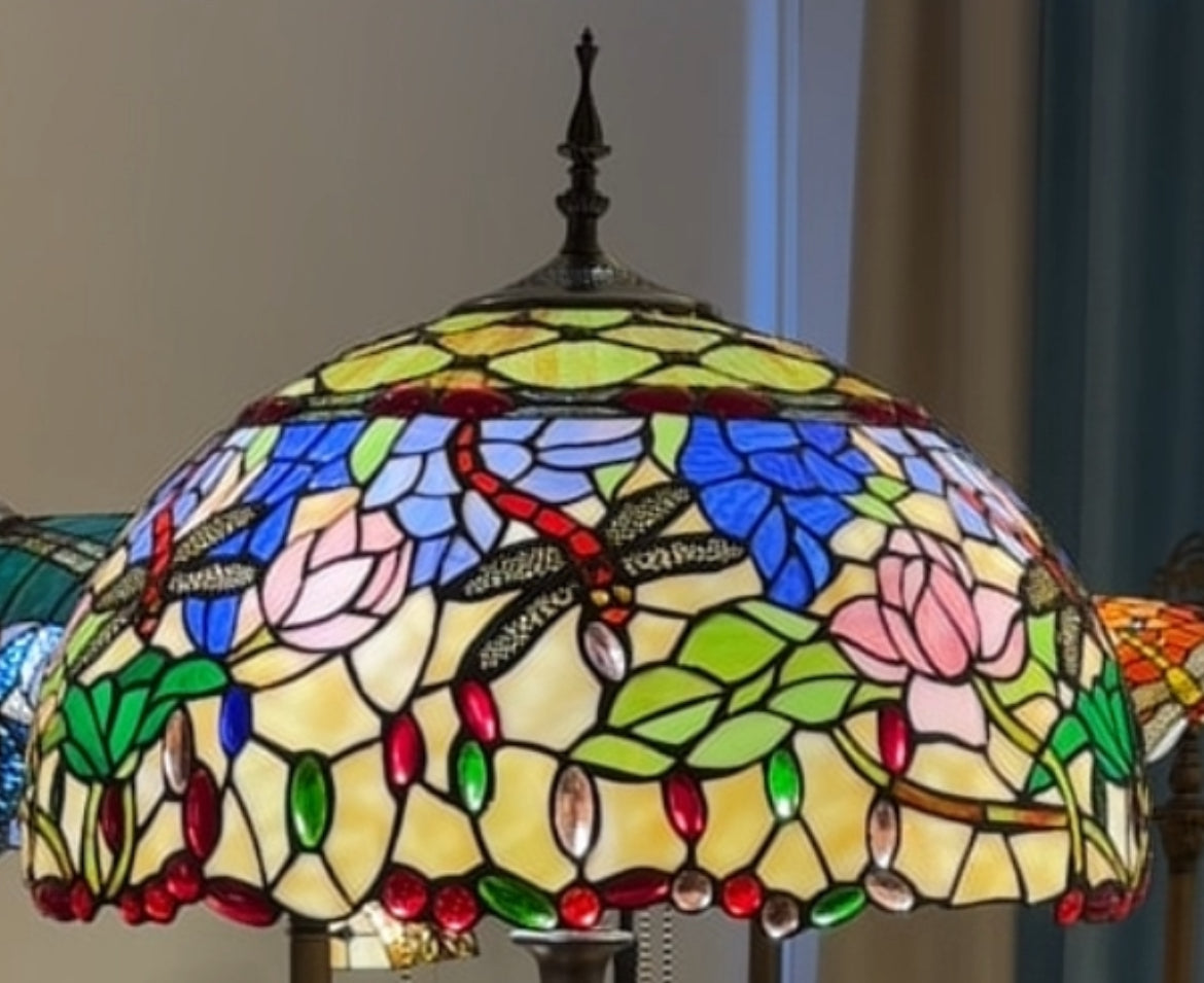 CDH Tiffany Floor Lamp (16941) 16" 40CM Shade