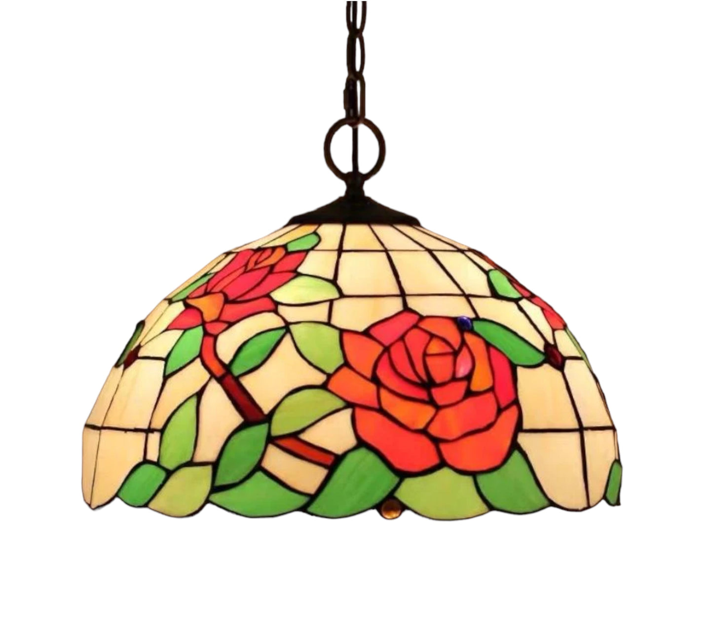 CDH 12" Tiffany Pendant Lamp 30cm shade (12803C)