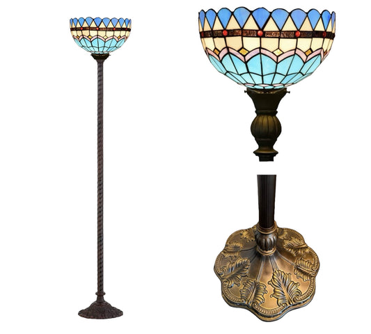 CDH Tiffany Floor Lamp (12101H) 12" 30CM Shade