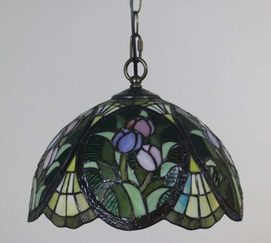 CDH 12" Tiffany Pendant Lamp 30cm shade (12097C)