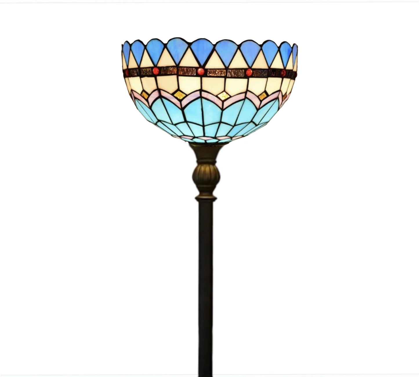 CDH Tiffany Floor Lamp (12101H) 12" 30CM Shade