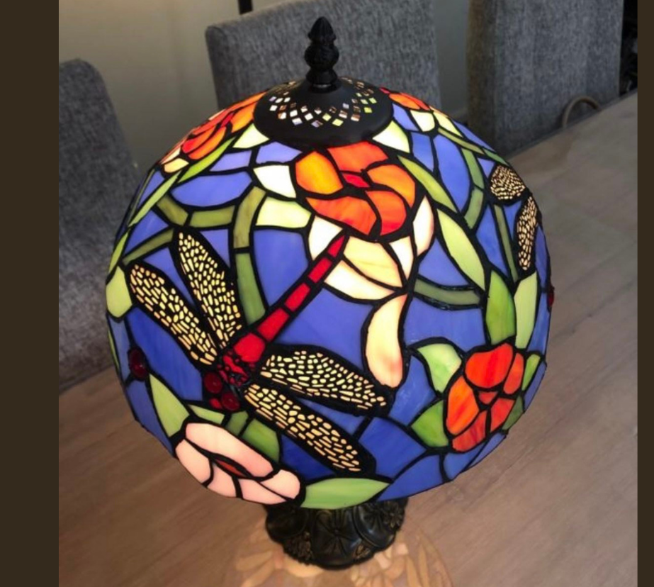 CDH 12" Tiffany Table Lamp (12716)