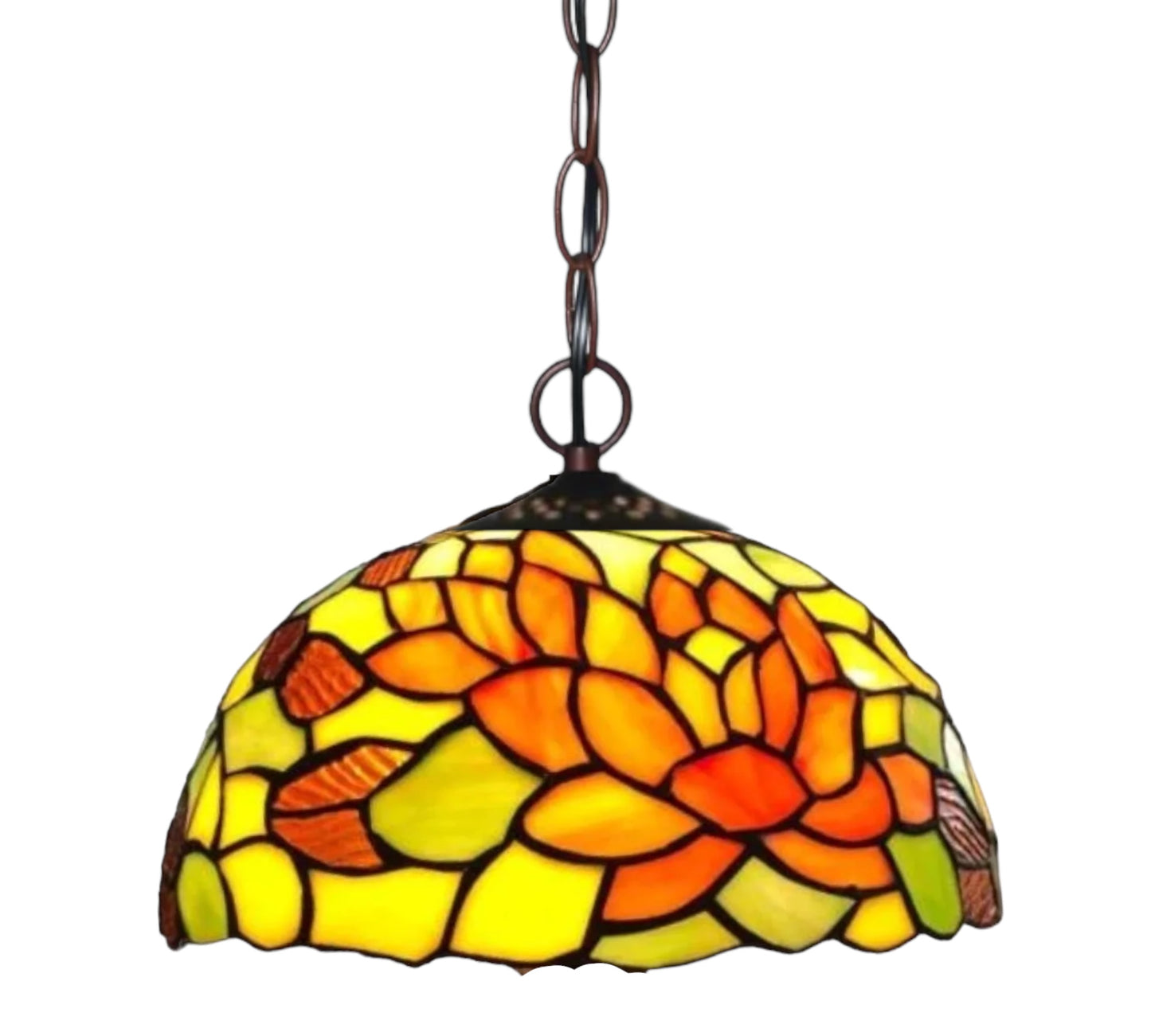 CDH 12" Tiffany Pendant Lamp 30cm shade (12719C)