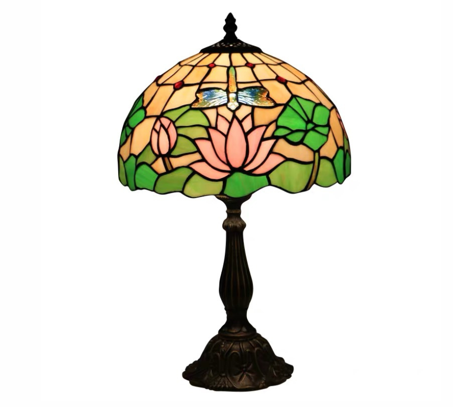 CDH 16" Tiffany Table Lamp 40cm Shade (15037)