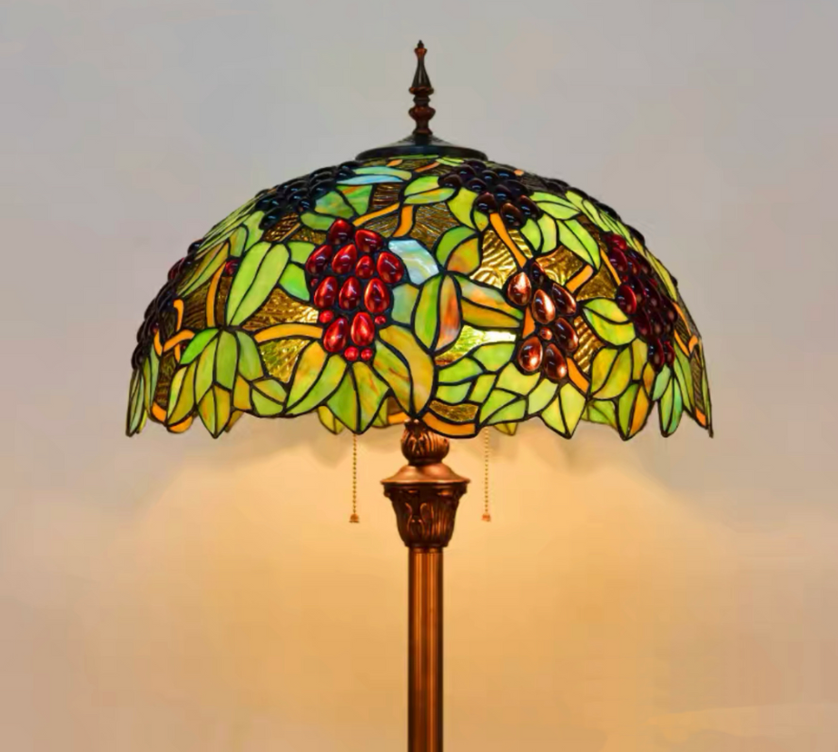 CDH Tiffany Floor Lamp (16059) 16" 40CM Shade