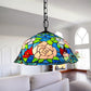 CDH 18" XLARGE Tiffany Pendant Lamp 46cm shade (19005C)