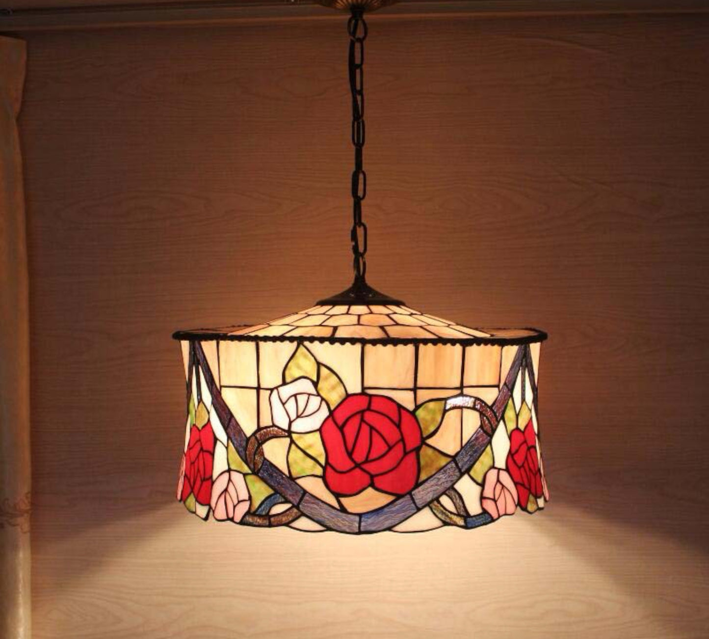 CDH 18" XLARGE Tiffany Pendant Lamp 46cm shade (19008C)