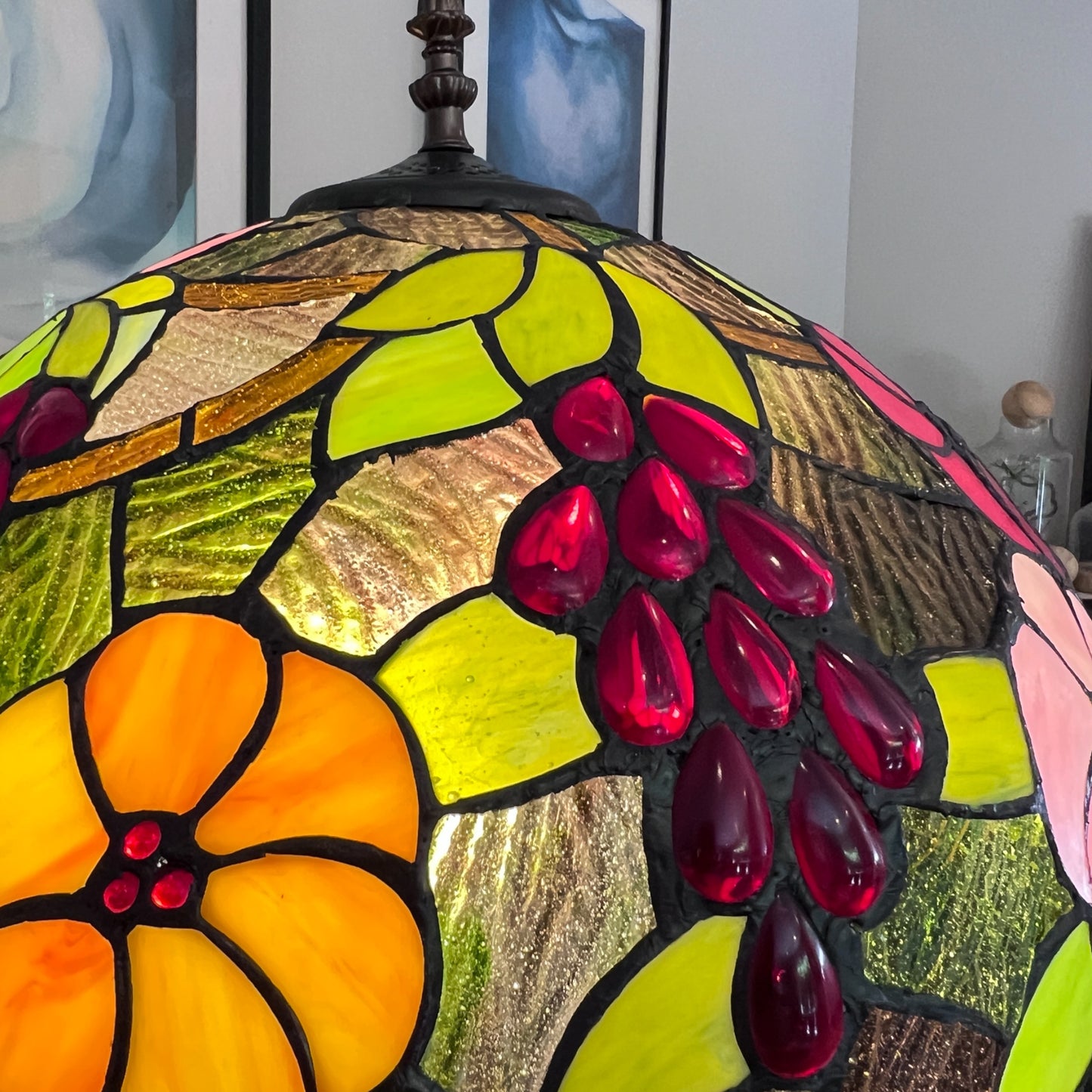 CDH Tiffany Floor Lamp (16115) 16" 40CM Shade