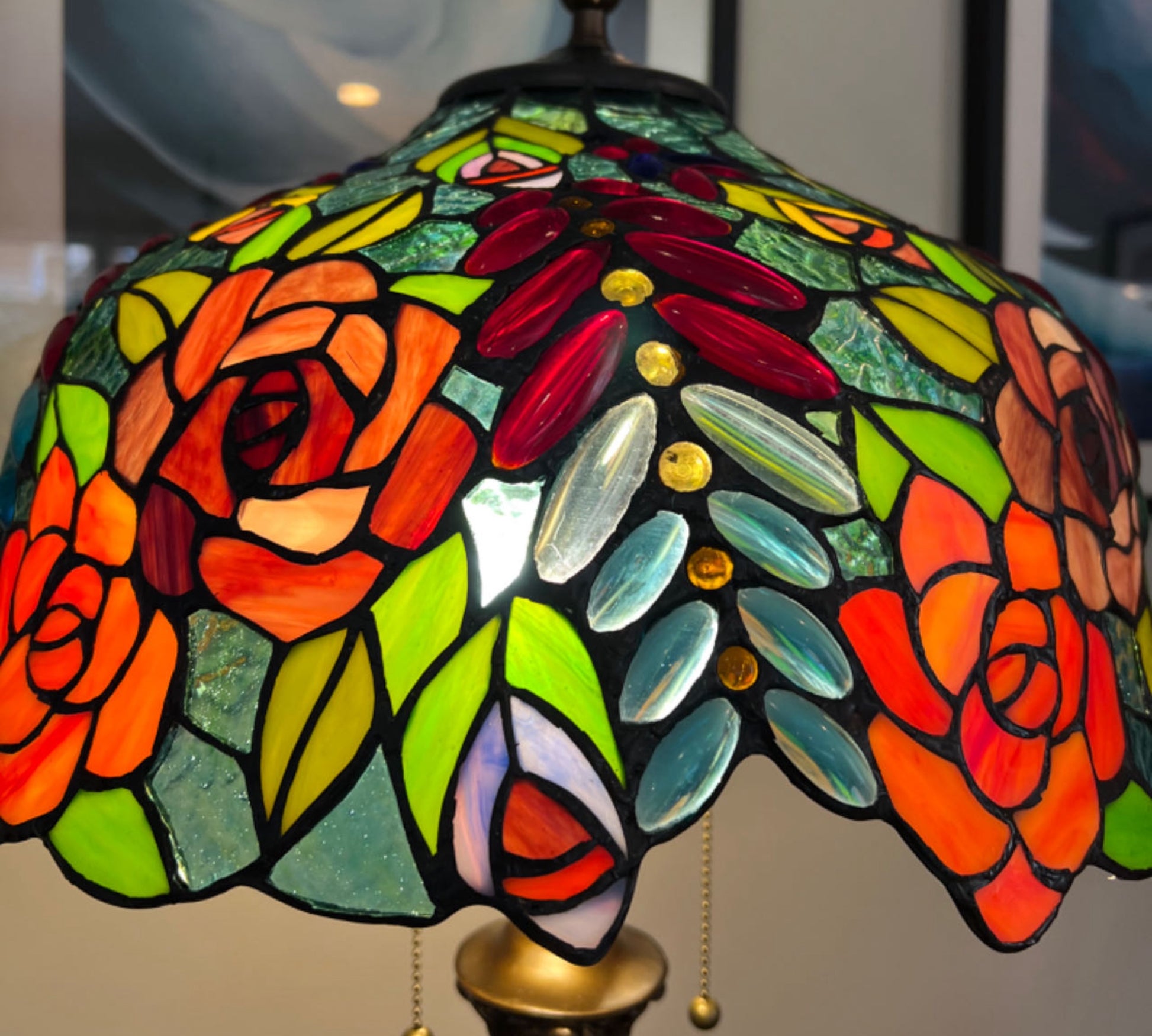 CDH Tiffany Floor Lamp (16112) 16" 40CM Shade