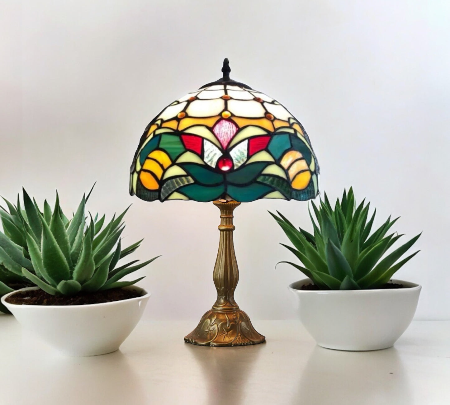 CDH 12" Tiffany Table Lamp (12718)