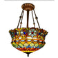 CDH 18" XLARGE Tiffany Pendant Lamp 46cm shade (19002CR)