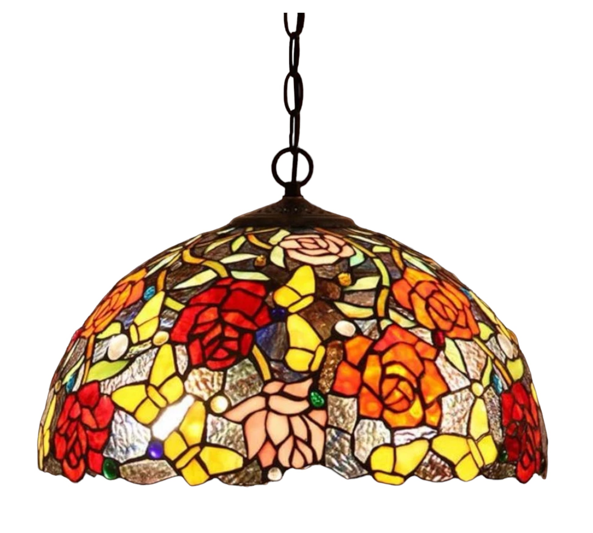 CDH 16" Tiffany Pendant Lamp 40cm shade (16074C)