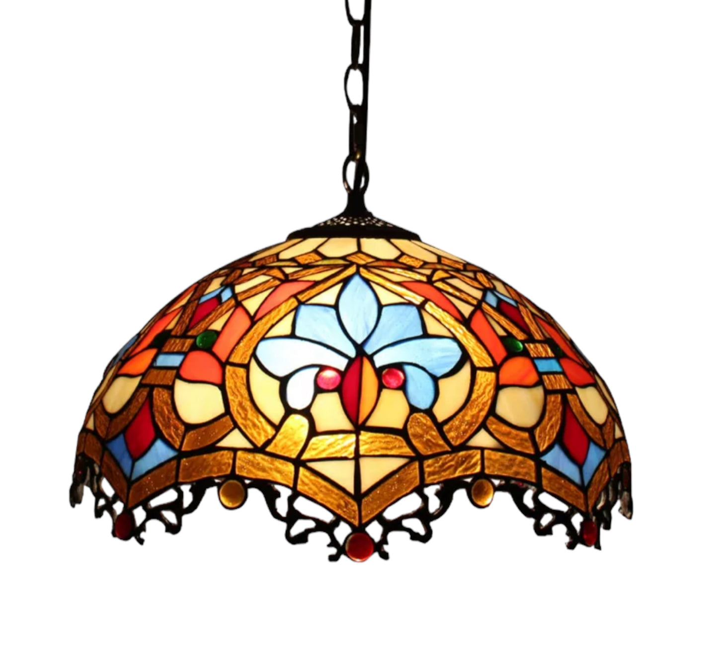 CDH 16" Tiffany Pendant Lamp 40cm shade (18006C)