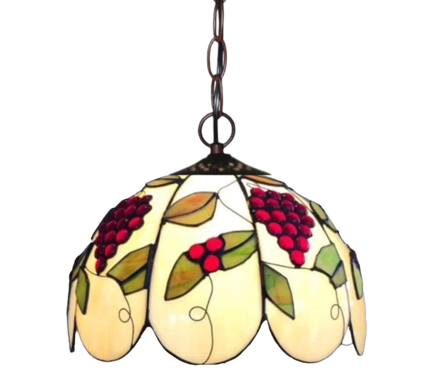 CDH 12" Tiffany Pendant Lamp 30cm shade (12722C)
