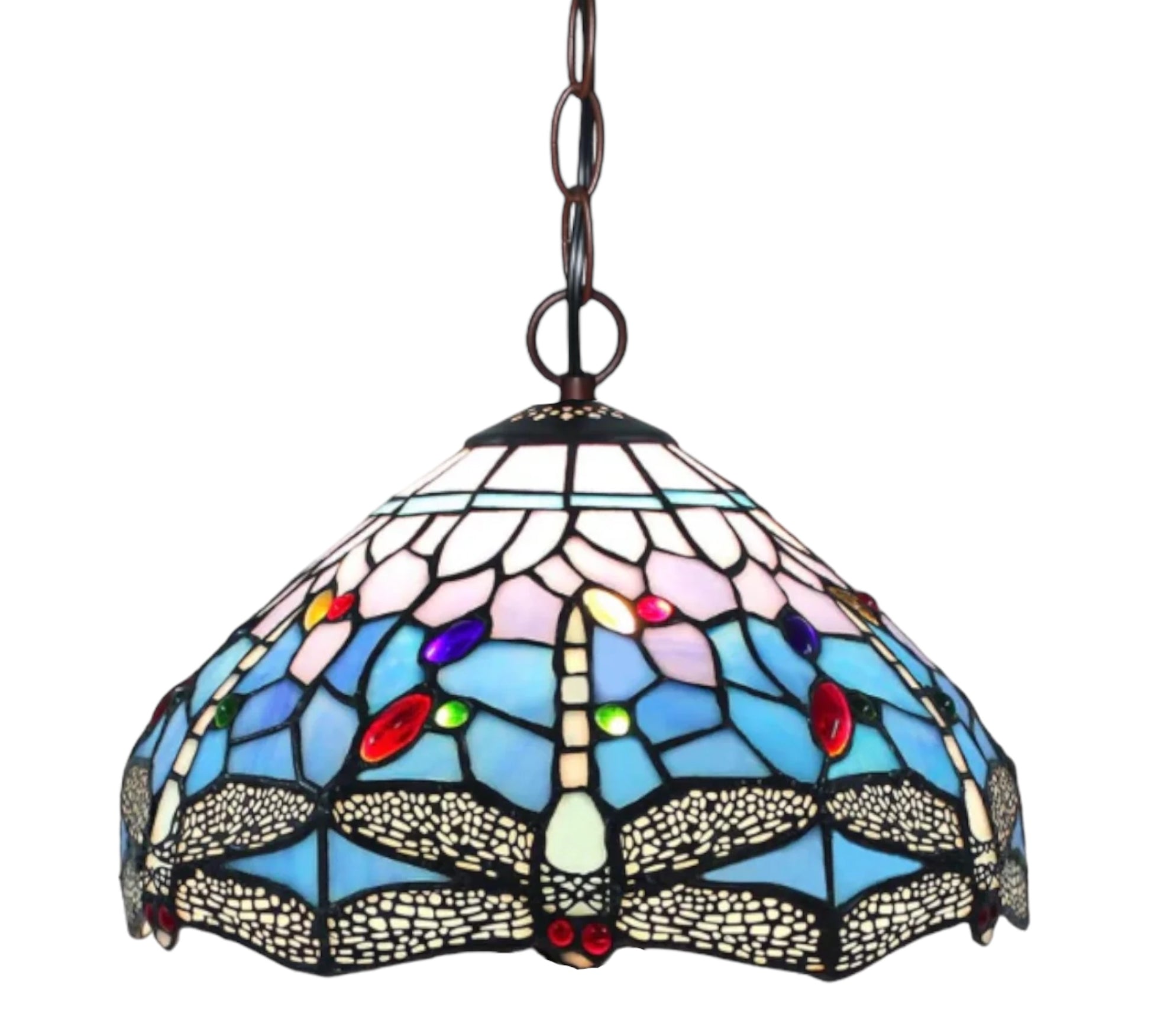 CDH 12" Tiffany Pendant Lamp 30cm shade (12723C)