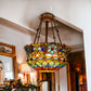 CDH 18" XLARGE Tiffany Pendant Lamp 46cm shade (19002CR)
