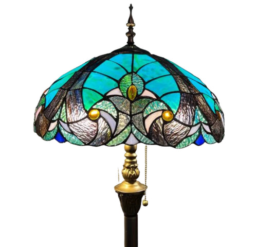 CDH Tiffany Floor Lamp (16013) 16" 40CM Shade