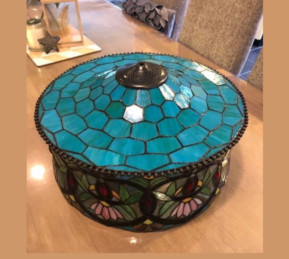 CDH Tiffany Floor Lamp 18" XLARGE 46CM shade (19001)