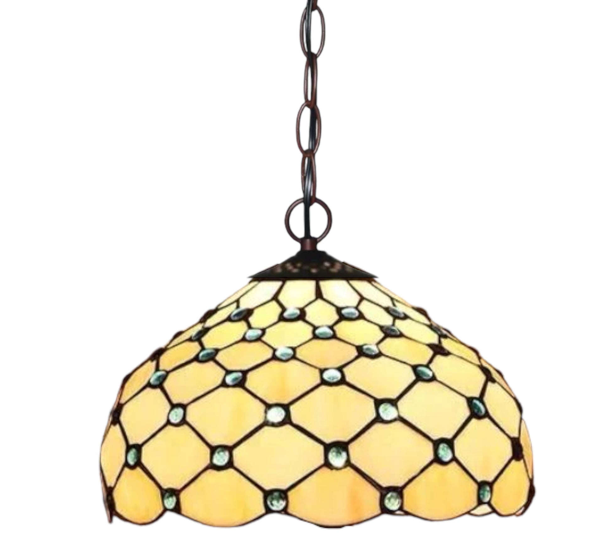 CDH 12" Tiffany Pendant Lamp 30cm shade (12021C)