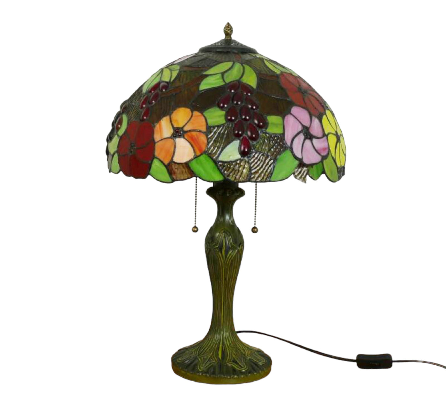 CDH 16" Tiffany Table Lamp 40cm Shade (15006)
