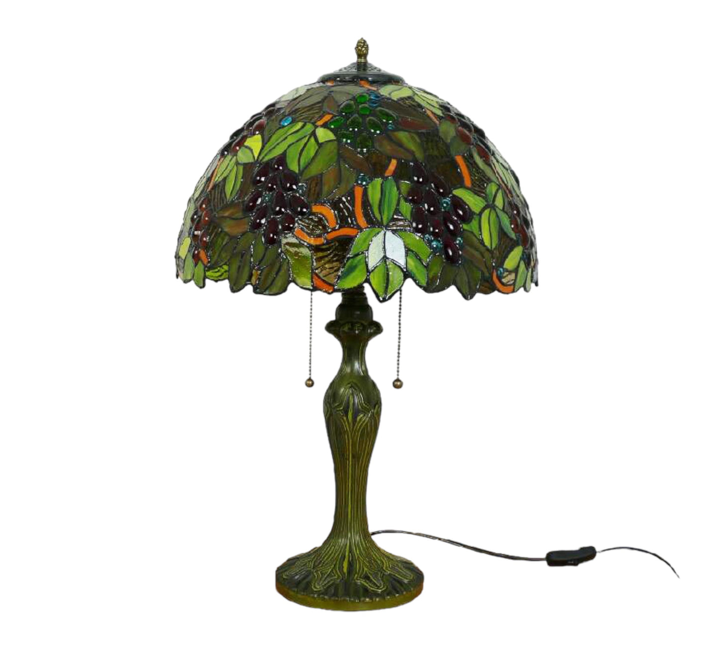 CDH 16" Tiffany Table Lamp 40cm Shade (15001)