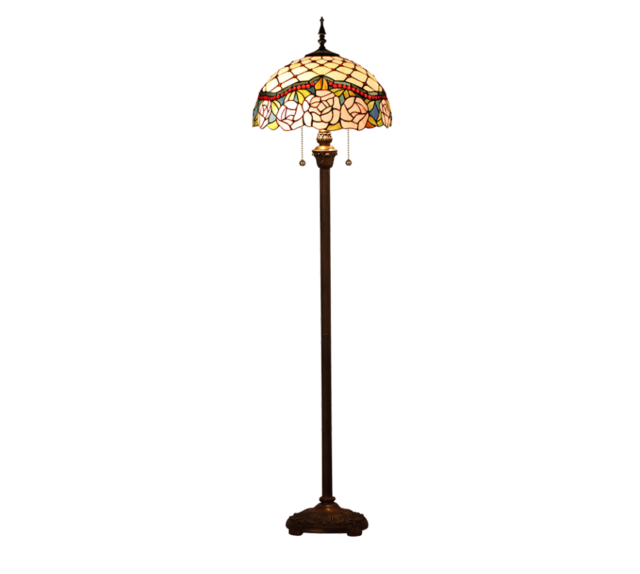 CDH Tiffany Floor Lamp (16032) 16" 40CM Shade