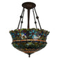 CDH 18" XLARGE Tiffany Pendant Lamp 46cm shade (19002CR)